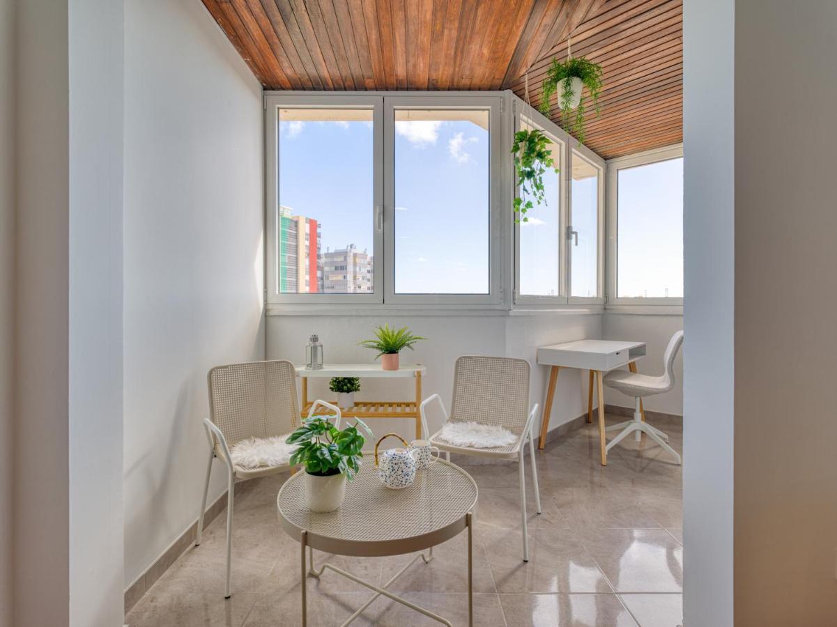 Bright Townhouse - Views - 5 Min Walk To The Beach Λας Πάλμας ντε Γκραν Κανάρια Εξωτερικό φωτογραφία